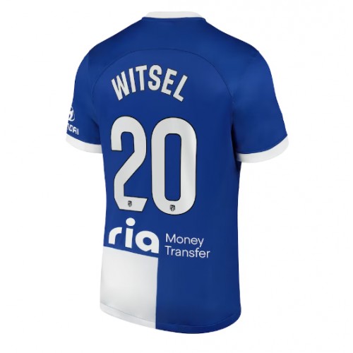 Pánský Fotbalový dres Atletico Madrid Axel Witsel #20 2023-24 Venkovní Krátký Rukáv